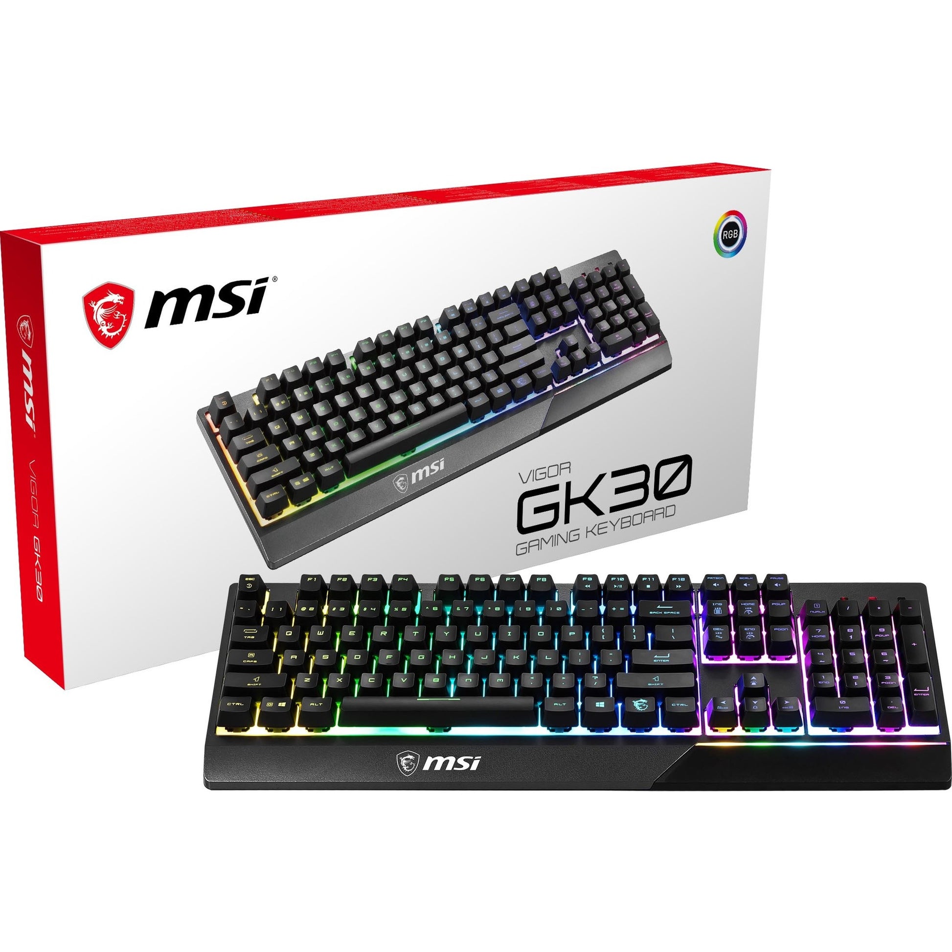 Main Image for MSI VIGOR GK30 Gaming Keyboard
