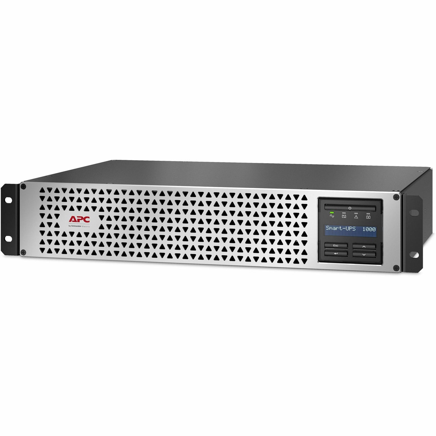 Main Image for APC Smart-UPS, Line Interactive, 1000VA, Lithium-ion, Rackmount 2U, 120V, 6x NEMA 5-15R outlets, SmartConnect Port+SmartSlot, Short Depth, AVR, LCD