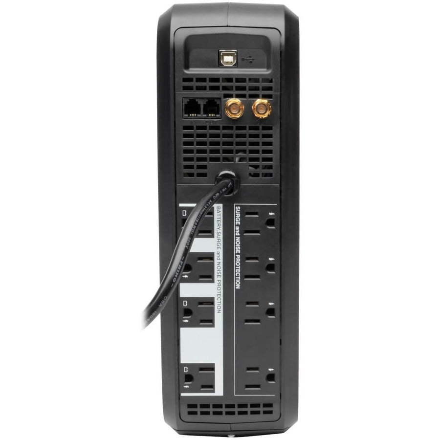 Alternate-Image2 Image for Eaton Tripp Lite Series SmartPro LCD 120V 1000VA 500W Line-Interactive UPS, AVR, Tower, USB, TEL/DSL/Coax Protection, 8 Outlets