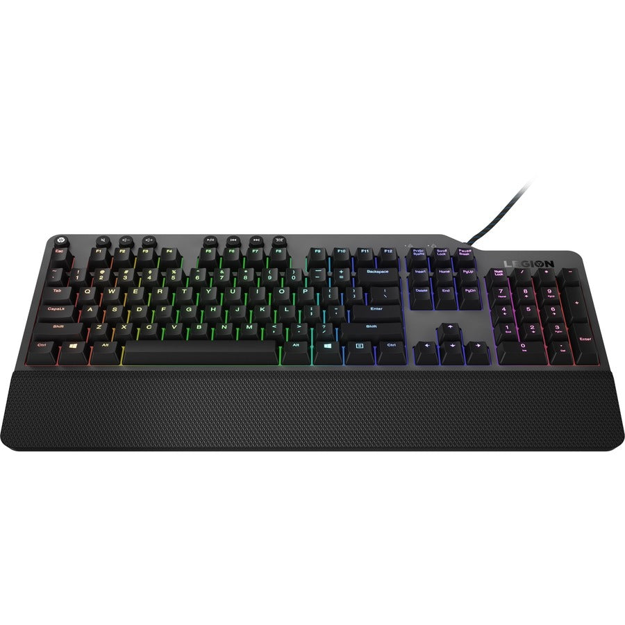 Front Image for Lenovo Legion K500 RGB Mechanical Gaming Keyboard (US English)