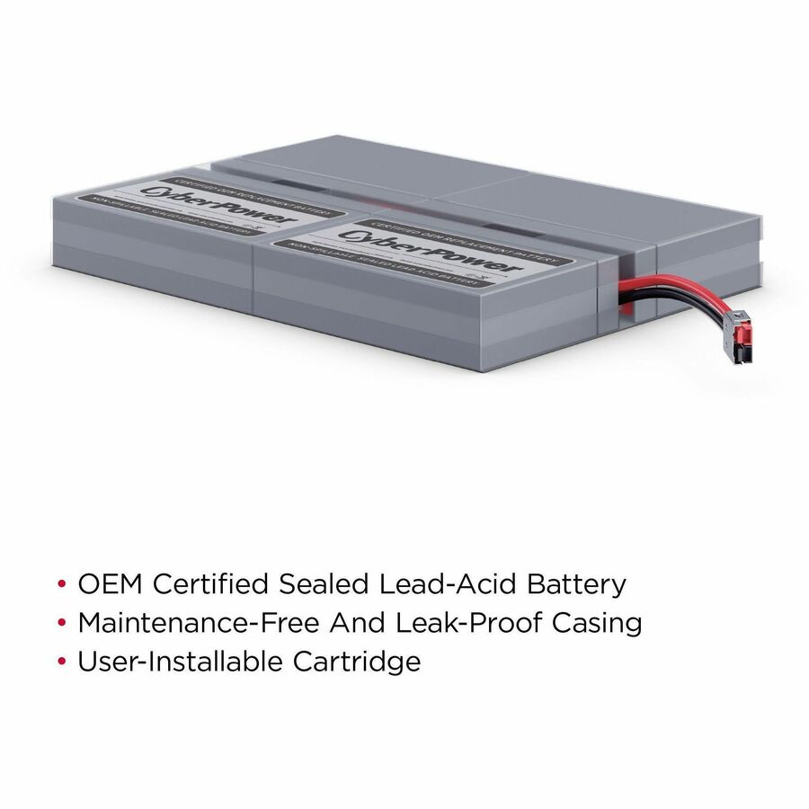 Alternate-Image3 Image for CyberPower RB0690X4B Replacement Battery Cartridge