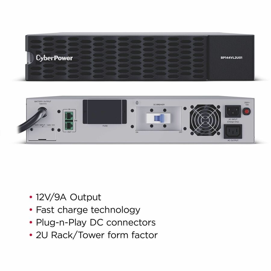 Alternate-Image2 Image for CyberPower BP144VL2U01 Extended Battery Modules