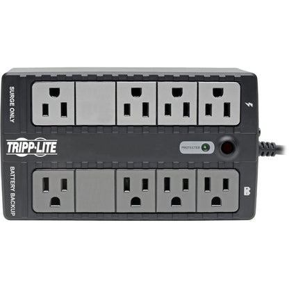 Top Image for Eaton Tripp Lite Series Standby UPS 450VA 255W - 8 5-15R Outlets, 120V, 50/60 Hz, 5-15P Plug, Desktop/Wall Mount