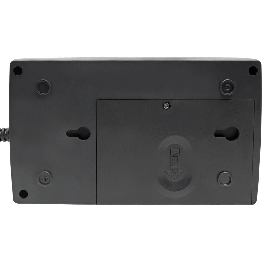 Bottom Image for Eaton Tripp Lite Series Standby UPS 450VA 255W - 8 5-15R Outlets, 120V, 50/60 Hz, 5-15P Plug, Desktop/Wall Mount