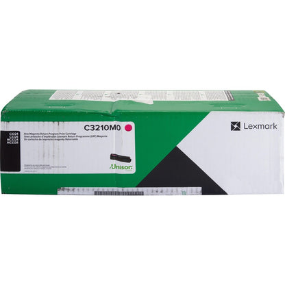 Front Image for Lexmark Unison Original Laser Toner Cartridge - Magenta - 1 Each