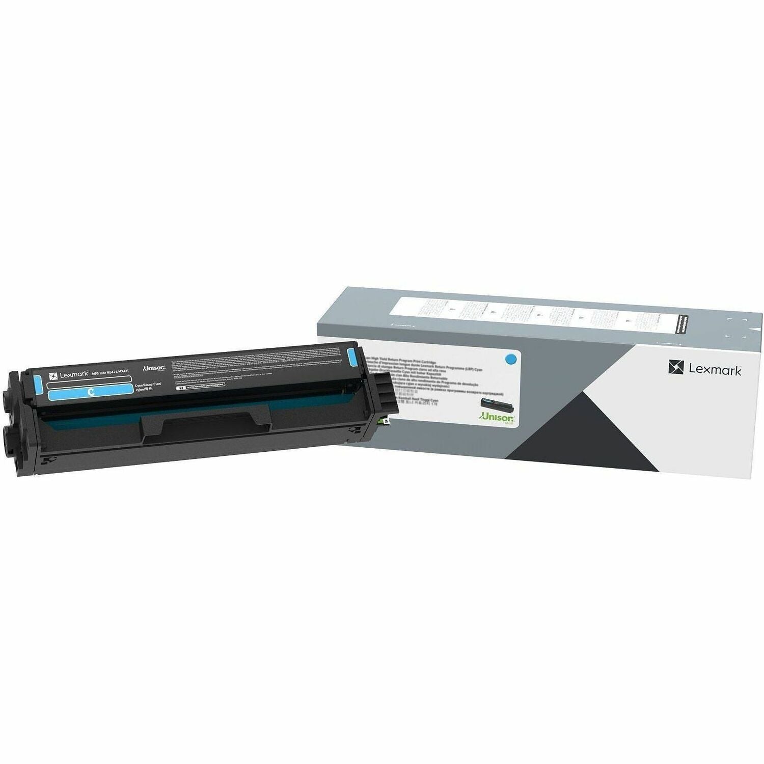 Main Image for Lexmark Unison Original Standard Yield Laser Toner Cartridge - Cyan Pack
