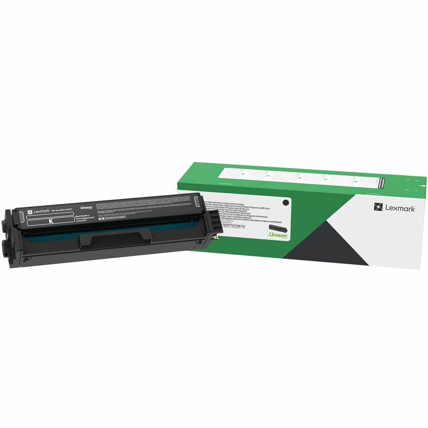 Main Image for Lexmark Original Laser Toner Cartridge - Black - 1 Pack