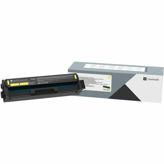 Main Image for Lexmark Original Laser Toner Cartridge - Yellow Pack
