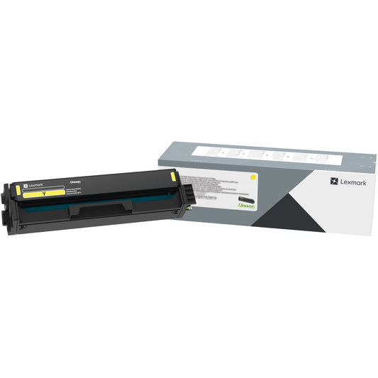 Main Image for Lexmark Original High Yield Laser Toner Cartridge - Yellow Pack