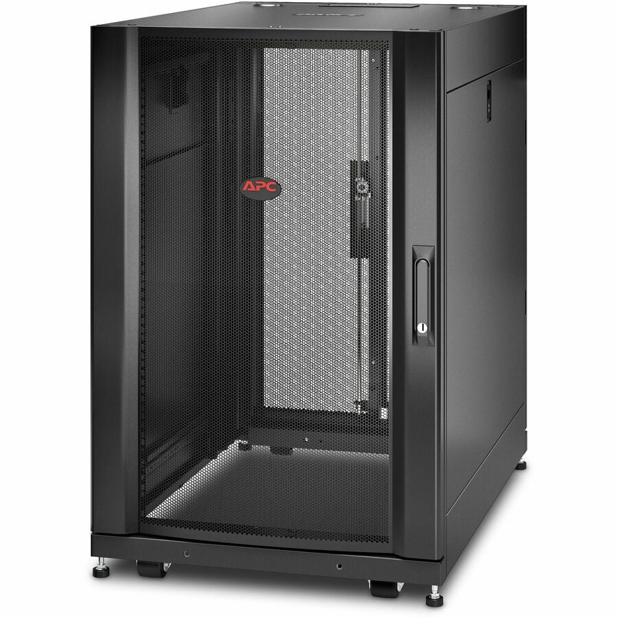 Alternate-Image2 Image for APC NetShelter SX, Server Rack Enclosure, 18U, Black, 925H x 600W x 900D mm [TAA]