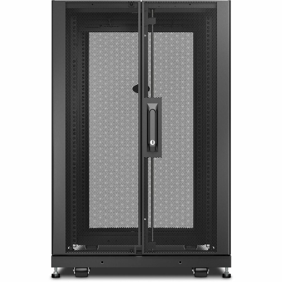 Alternate-Image1 Image for APC NetShelter SX, Server Rack Enclosure, 18U, Black, 925H x 600W x 900D mm [TAA]