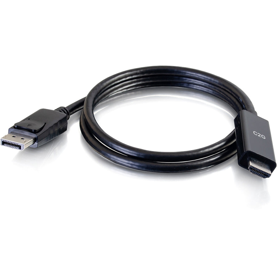 Alternate-Image1 Image for C2G 3ft 4K DisplayPort to HDMI Adapter Cable