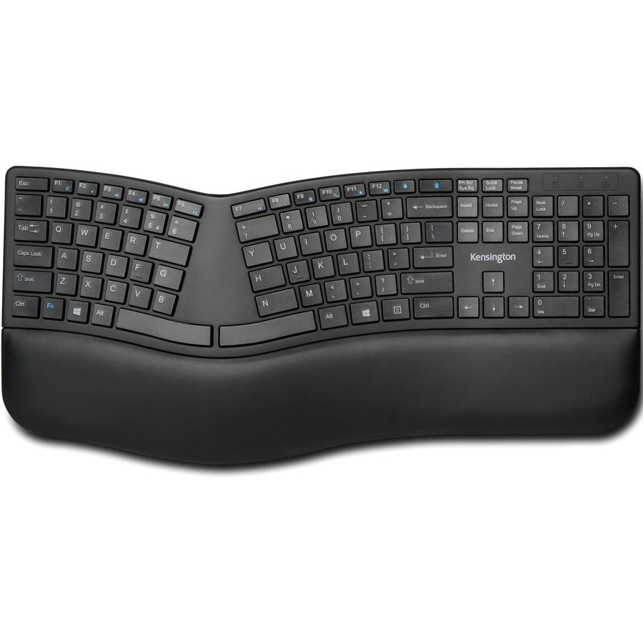Front Image for Kensington Pro Fit Ergo Wireless Keyboard-Black