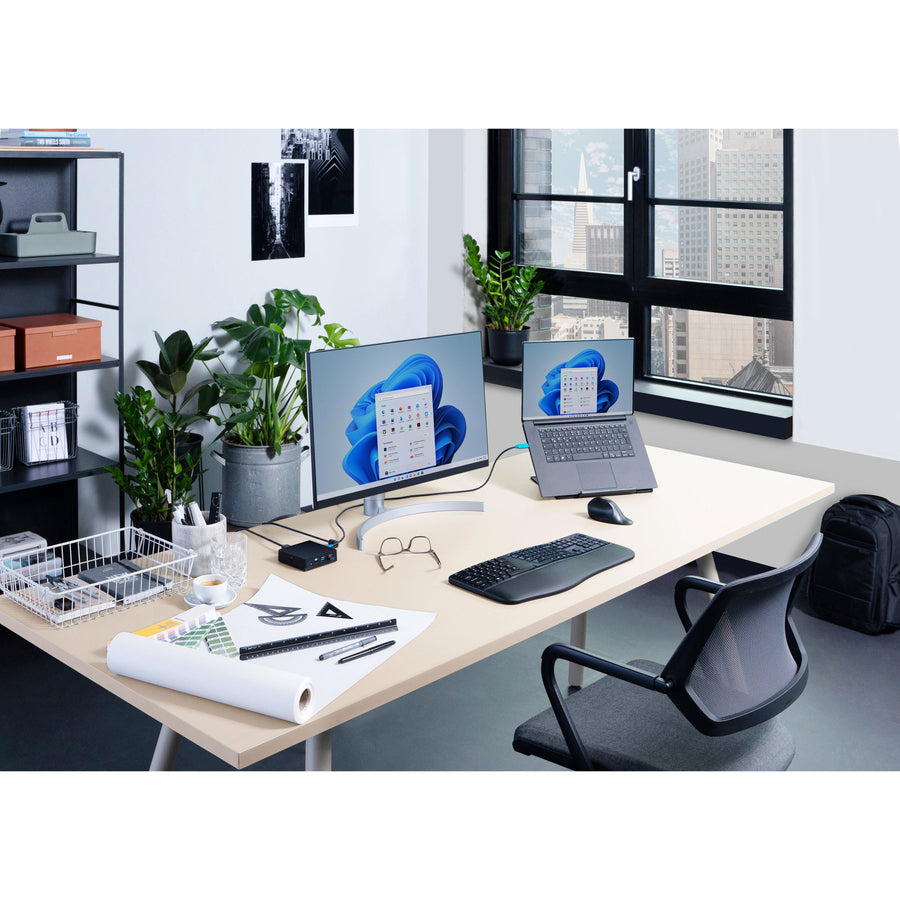 Life-Style Image for Kensington Pro Fit Ergo Wireless Keyboard-Black