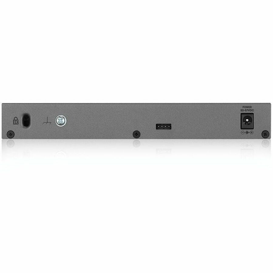 Alternate-Image2 Image for ZYXEL GS1350-6HP 5-Port Gigabit Smart Nebula Cloud Managed PoE Switch | 3 PoE+ / 2 PoE++ Ports at 60W with 1 SFP Uplink