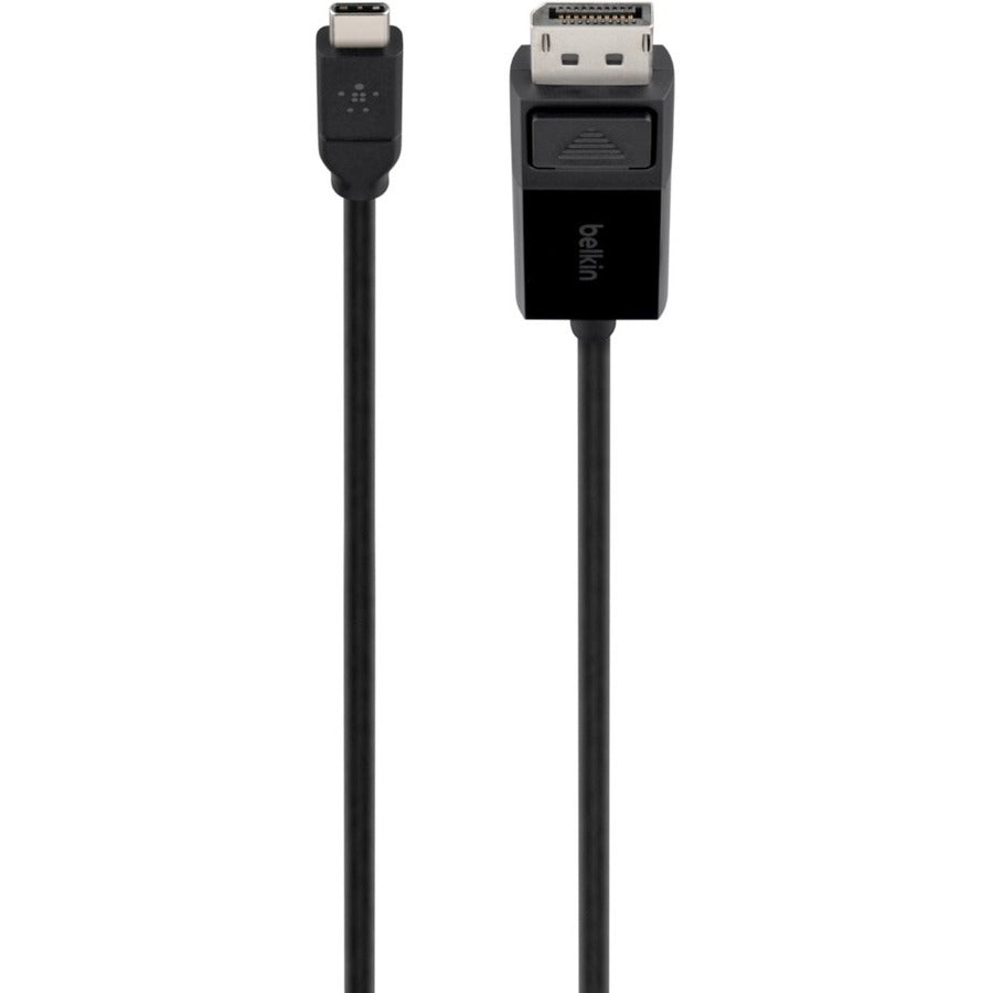 Alternate-Image1 Image for Belkin USB-C to DisplayPort Adapter Cable 4k 60Hz 6 foot - Black