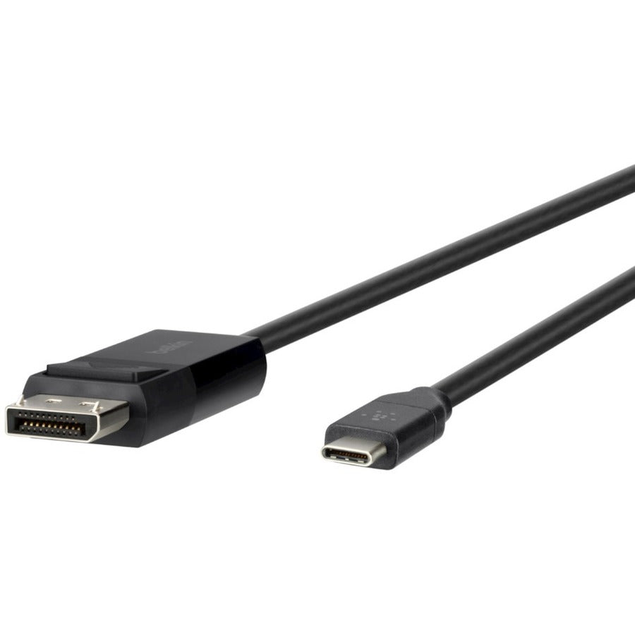 Alternate-Image2 Image for Belkin USB-C to DisplayPort Adapter Cable 4k 60Hz 6 foot - Black