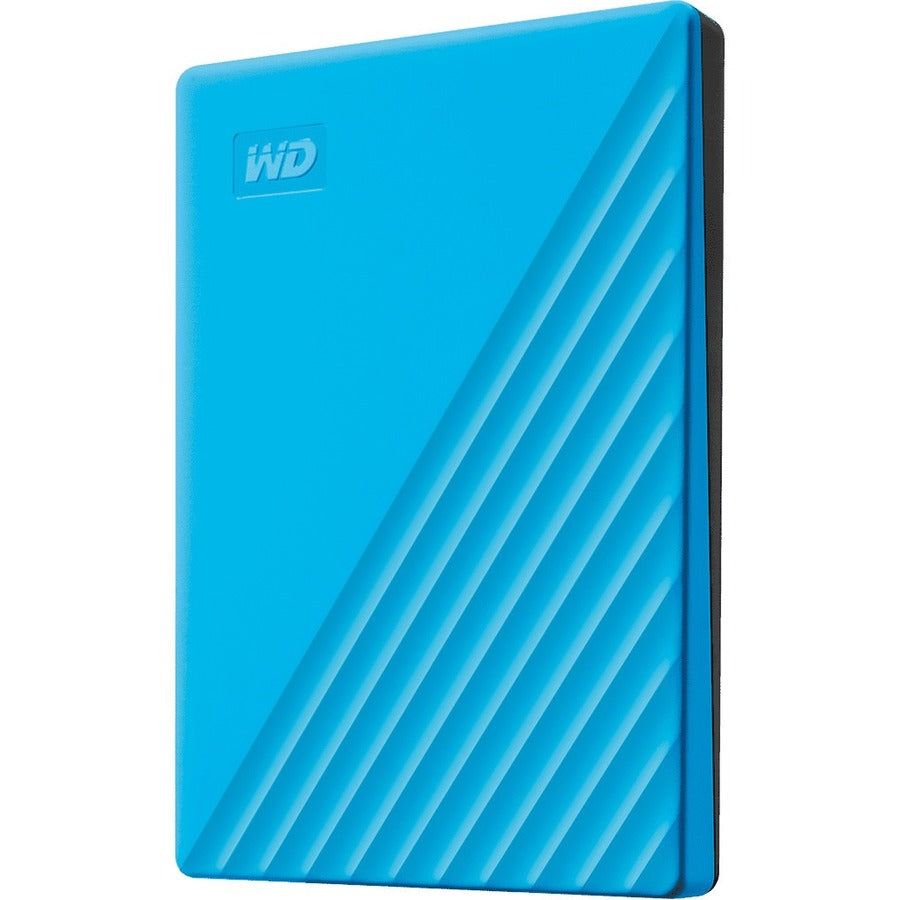 Alternate-Image1 Image for WD My Passport WDBPKJ0040BBL-WESN 4 TB Portable Hard Drive - External - Blue