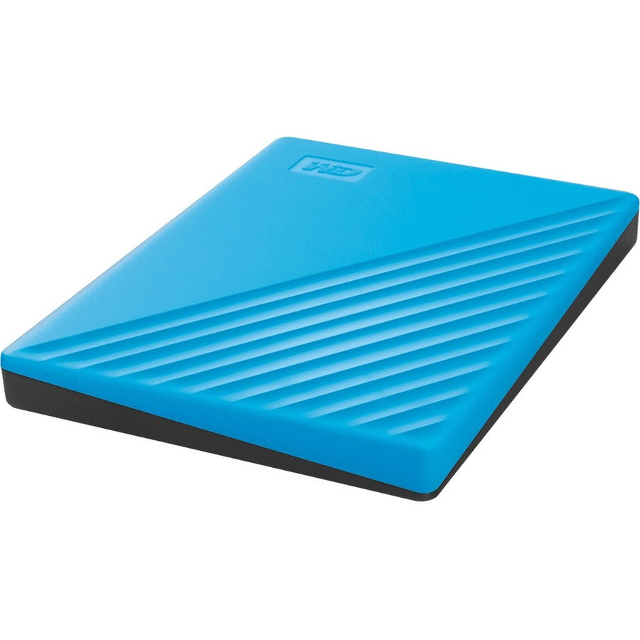 Alternate-Image3 Image for WD My Passport WDBPKJ0040BBL-WESN 4 TB Portable Hard Drive - External - Blue