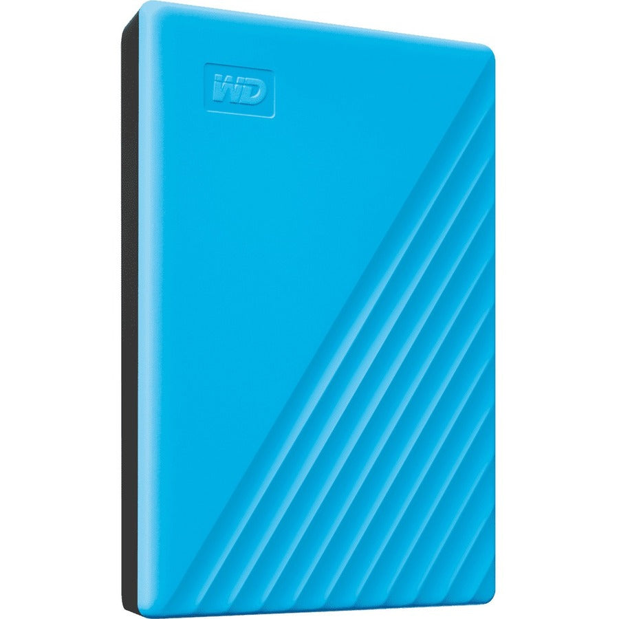 Alternate-Image2 Image for WD My Passport WDBPKJ0040BBL-WESN 4 TB Portable Hard Drive - External - Blue