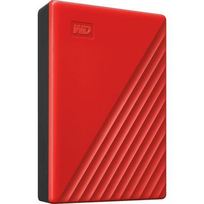 Alternate-Image2 Image for WD My Passport WDBPKJ0040BRD-WESN 4 TB Portable Hard Drive - External - Red