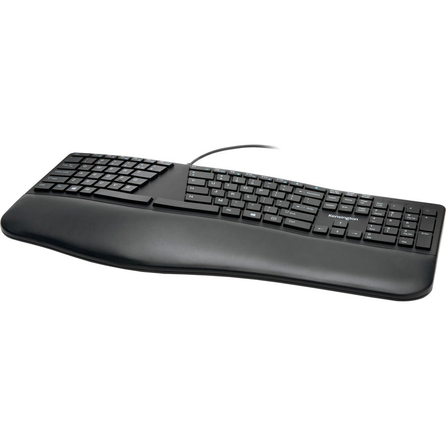 Left Image for Kensington Pro Fit Ergo Wired Keyboard