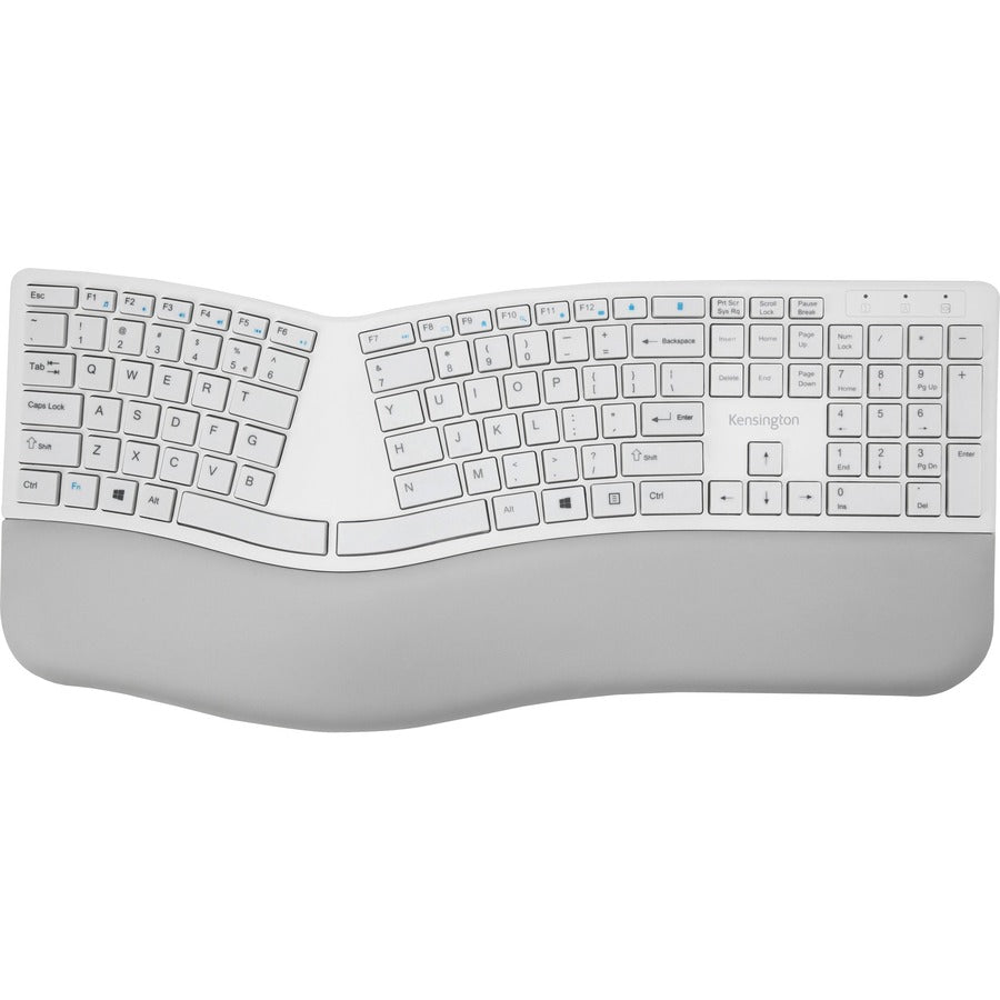 Front Image for Kensington Pro Fit Ergo Wireless Keyboard-Gray
