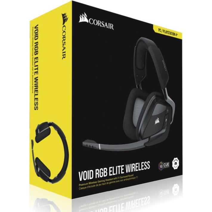 Alternate-Image7 Image for Corsair VOID RGB ELITE Wireless Premium Gaming Headset with 7.1 Surround Sound - Carbon