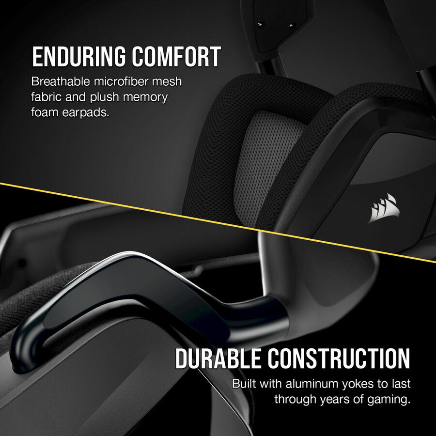 Alternate-Image2 Image for Corsair VOID RGB ELITE Wireless Premium Gaming Headset with 7.1 Surround Sound - Carbon
