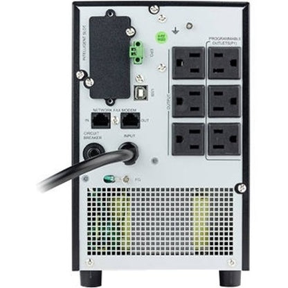 Rear Image for Vertiv Liebert PSI5 UPS - 1100VA 990W 120V Line Interactive AVR Mini Tower UPS, 0.9 Power Factor