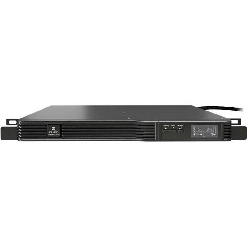 Front Image for Vertiv Liebert PSI5 UPS - 1000VA 900W 120V 1U Line Interactive AVR Rack Mount UPS, 0.9 Power Factor