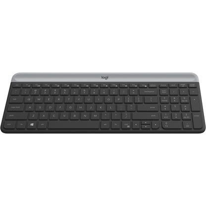 Alternate-Image5 Image for Logitech MK470 Slim Wireless Keyboard and Mouse Combo - Modern Compact Layout, Ultra Quiet - Graphite