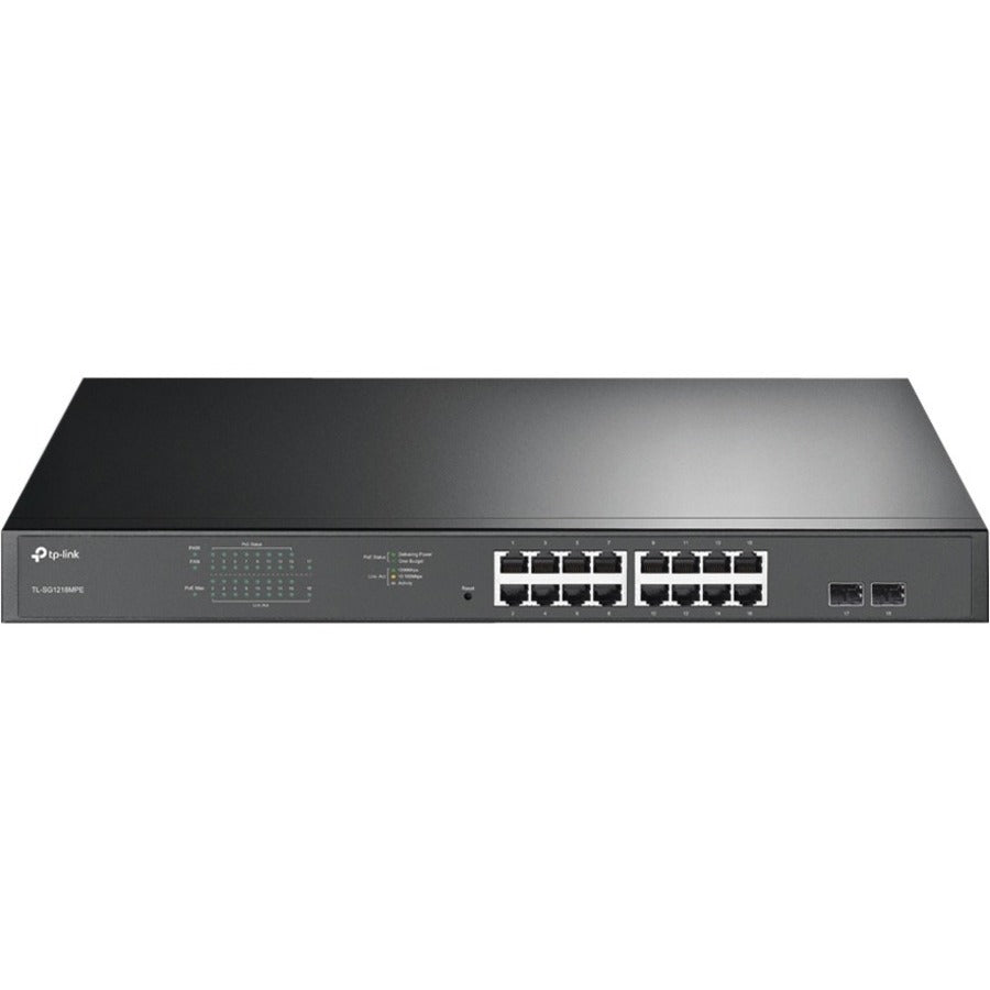 Main Image for TP-Link TL-SG1218MPE - JetStream 16-Port Gigabit Easy Smart PoE/PoE+ Switch