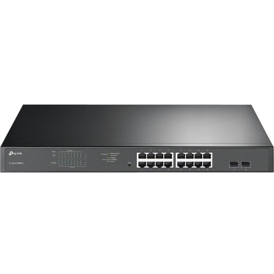 Main Image for TP-Link TL-SG1218MPE - JetStream 16-Port Gigabit Easy Smart PoE/PoE+ Switch