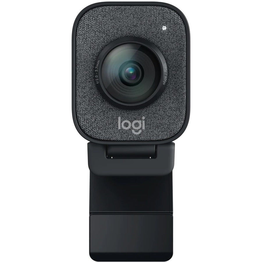 Front Image for Logitech Webcam - 2.1 Megapixel - 60 fps - Graphite - USB - Retail - 1 Each