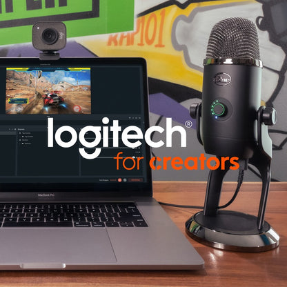 Alternate-Image8 Image for Logitech Webcam - 2.1 Megapixel - 60 fps - Graphite - USB - Retail - 1 Each