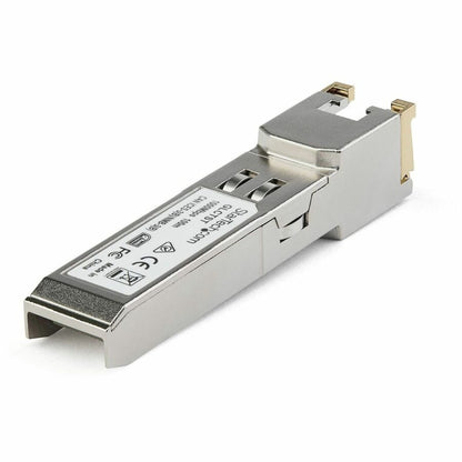 Alternate-Image1 Image for StarTech Dell EMC SFP-1G-T Compatible SFP Module - 1000BASE-T - 1GE Gigabit Ethernet SFP to RJ45 Cat6/Cat5e Transceiver - 100m