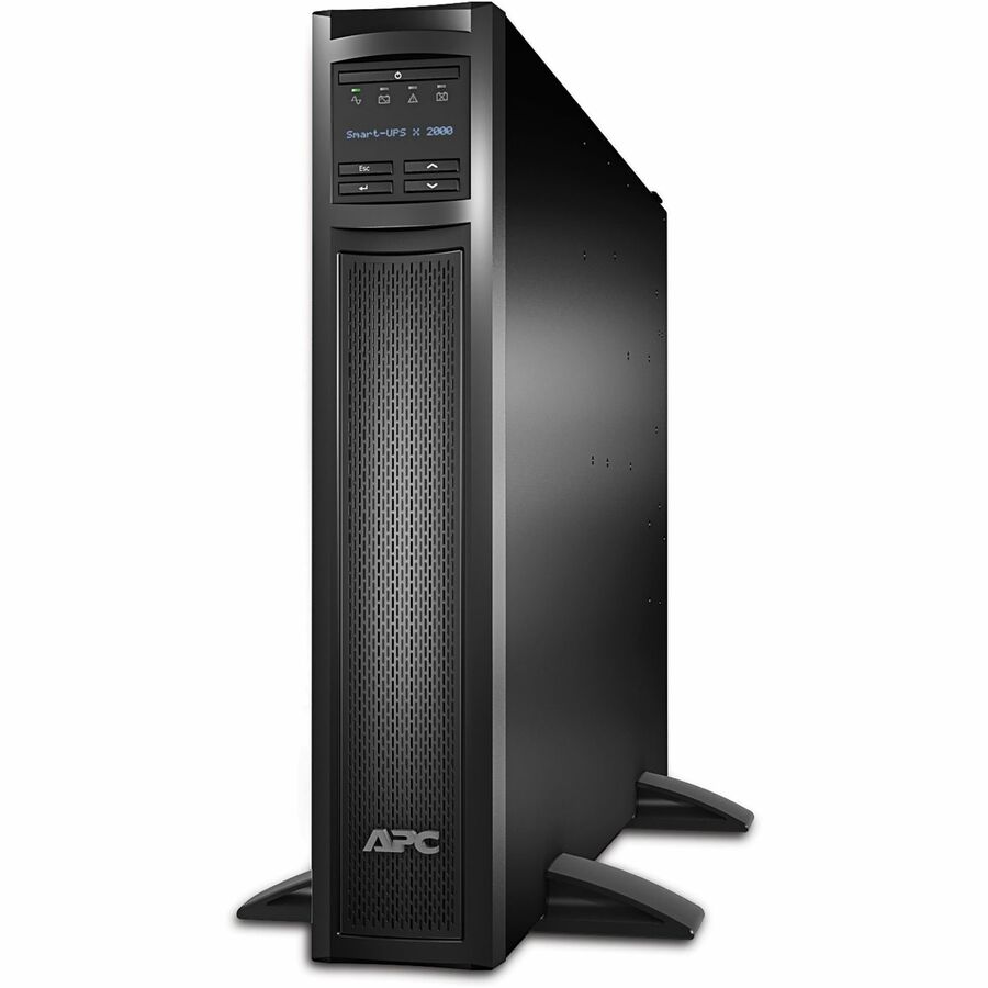 Alternate-Image2 Image for APC Smart-UPS X, Line Interactive, 2000VA,Rack/tower convertible 2U, 100V-127V, 3x 5-15R+3x 5-20R+1x L5-20R NEMA,NMC,Extended runtime,10 Ft input cord