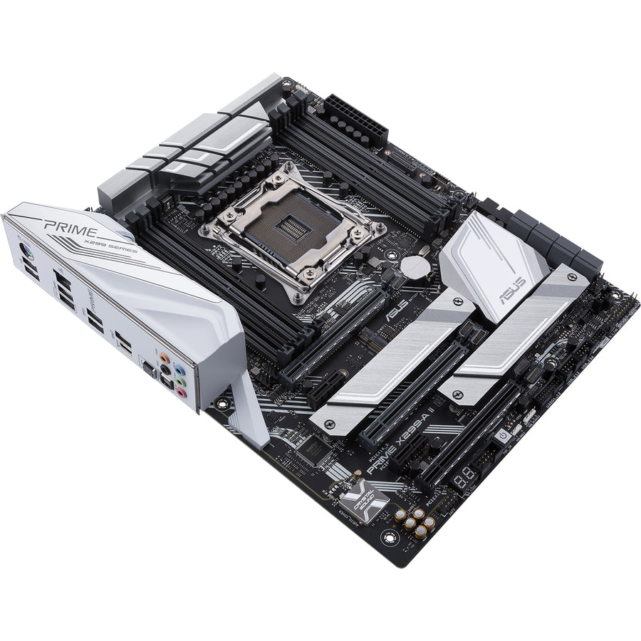 Alternate-Image1 Image for Asus Prime X299-A II Desktop Motherboard - Intel X299 Chipset - Socket R4 LGA-2066 - Intel Optane Memory Ready - ATX