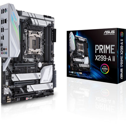 Main Image for Asus Prime X299-A II Desktop Motherboard - Intel X299 Chipset - Socket R4 LGA-2066 - Intel Optane Memory Ready - ATX