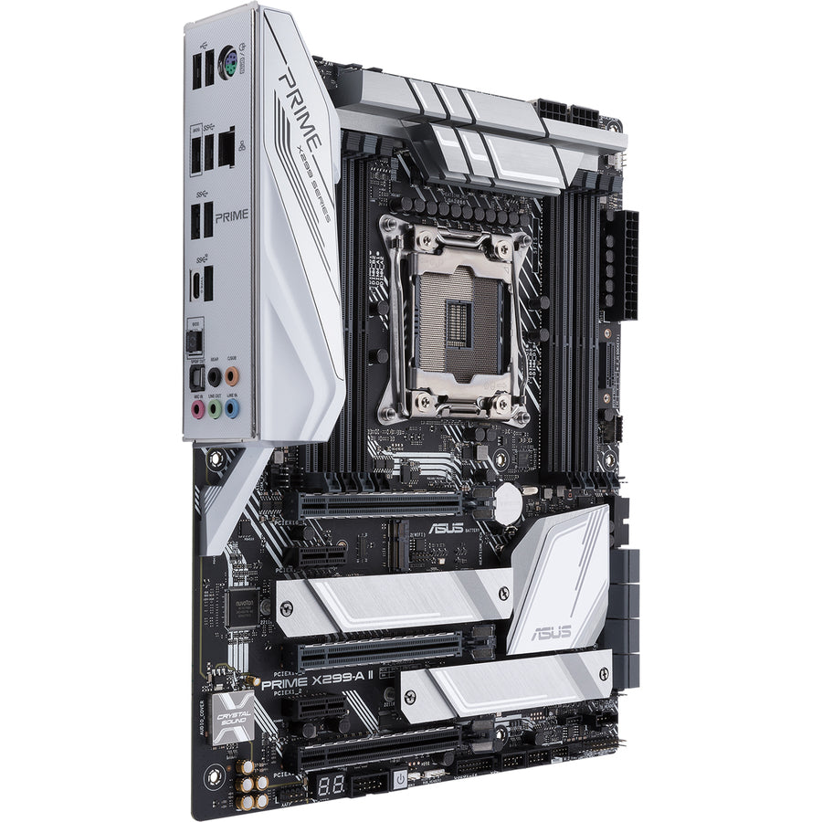 Alternate-Image2 Image for Asus Prime X299-A II Desktop Motherboard - Intel X299 Chipset - Socket R4 LGA-2066 - Intel Optane Memory Ready - ATX