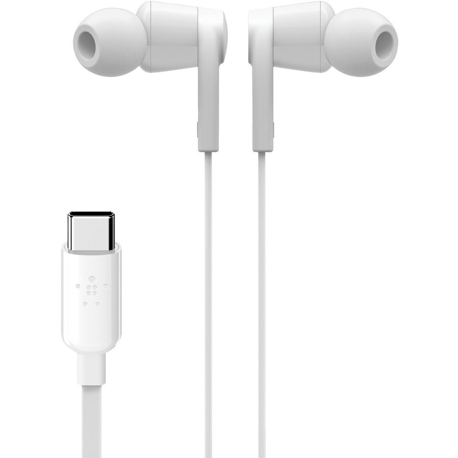 Alternate-Image6 Image for Belkin SoundForm Wired Earbuds with USB-C Connector