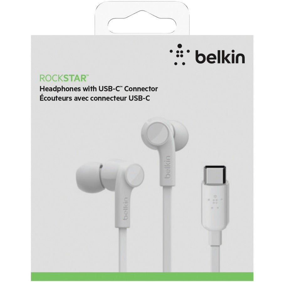 Alternate-Image4 Image for Belkin SoundForm Wired Earbuds with USB-C Connector