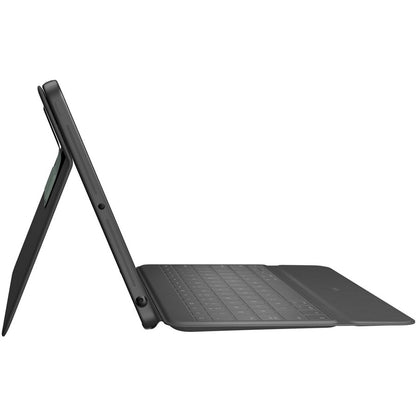 Top Image for Logitech Rugged Folio Rugged Keyboard/Cover Case (Folio) Apple, Logitech iPad (7th Generation), iPad (8th Generation), iPad (9th Generation) Tablet - Graphite