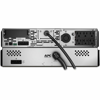 Alternate-Image2 Image for APC Smart-UPS X, Line Interactive, 2000VA, Rack/tower 2U, 100V-127V, 3x 5-15R+3x 5-20R+1x L5-20R NEMA, SmartSlot, Extended runtime, 10ft input cord