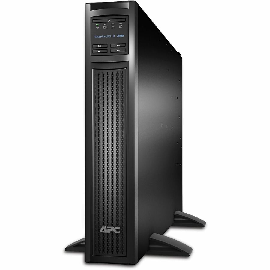 Alternate-Image4 Image for APC Smart-UPS X, Line Interactive, 2000VA, Rack/tower 2U, 100V-127V, 3x 5-15R+3x 5-20R+1x L5-20R NEMA, SmartSlot, Extended runtime, 10ft input cord