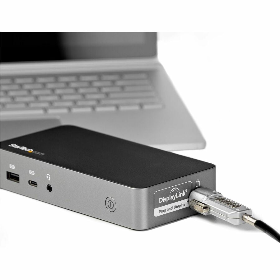 Alternate-Image8 Image for StarTech.com USB-C Dock - Dual Monitor 1080p HDMI Laptop Docking Station - 60W Power Delivery - 1x USB-C, 3x USB-A, GbE - Mac & Windows