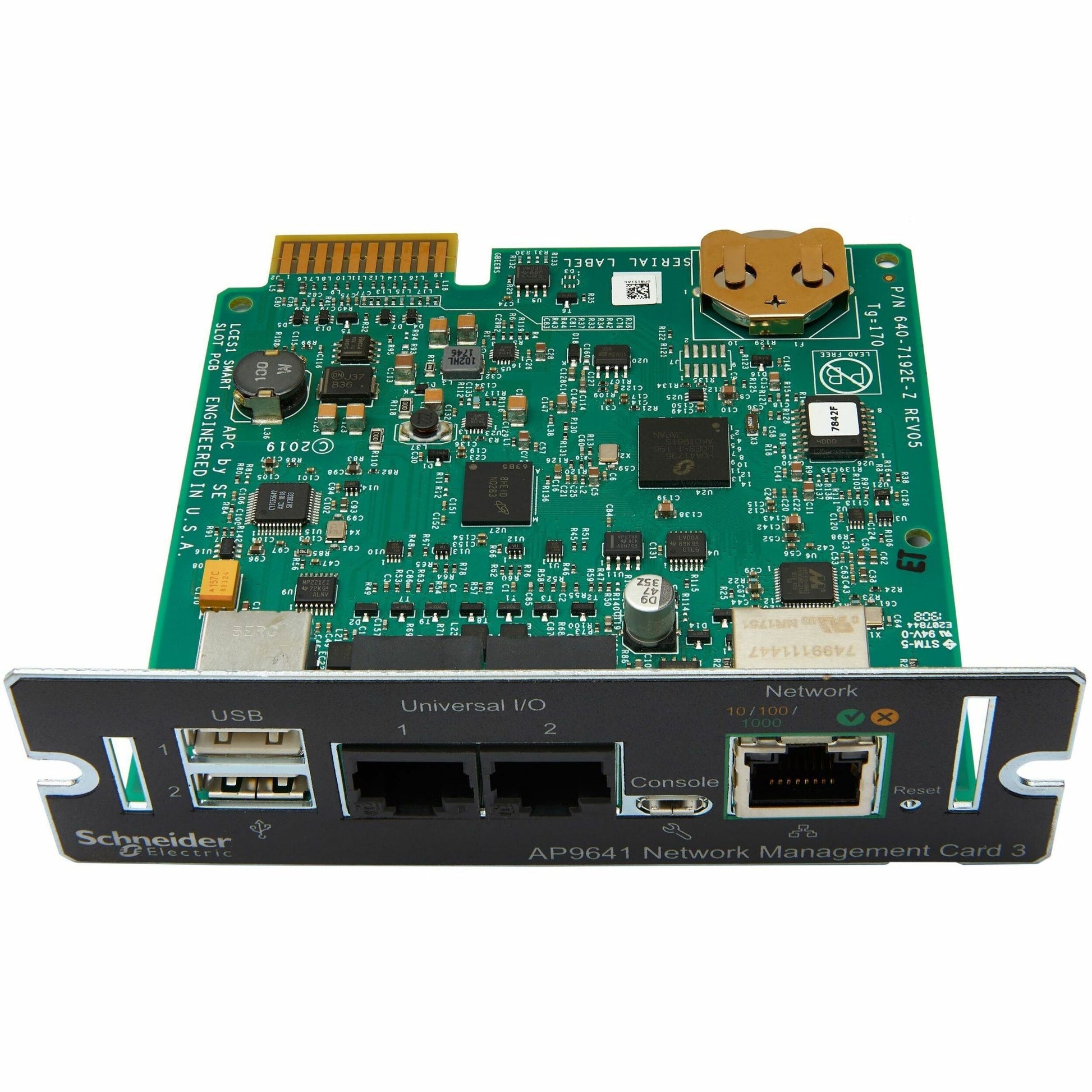 Main Image for Device monitoring and management, Network Management Cards, NMC3 with Environmental Monitoring, secure remote UPS monitoring and management