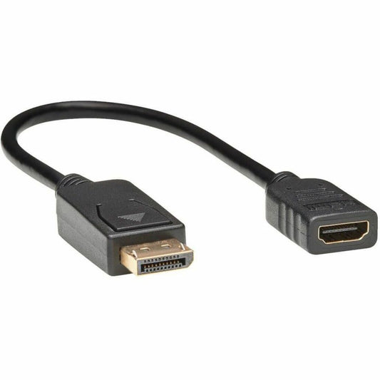Main Image for Eaton Tripp Lite Series DisplayPort to HDMI Video Adapter Video Converter (M/F), HDCP, Black, 1 ft.