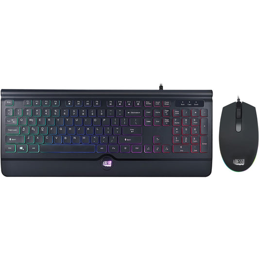 Main Image for Adesso EasyTouch 137CB Illuminated Gaming Keyboard & Mouse Combo